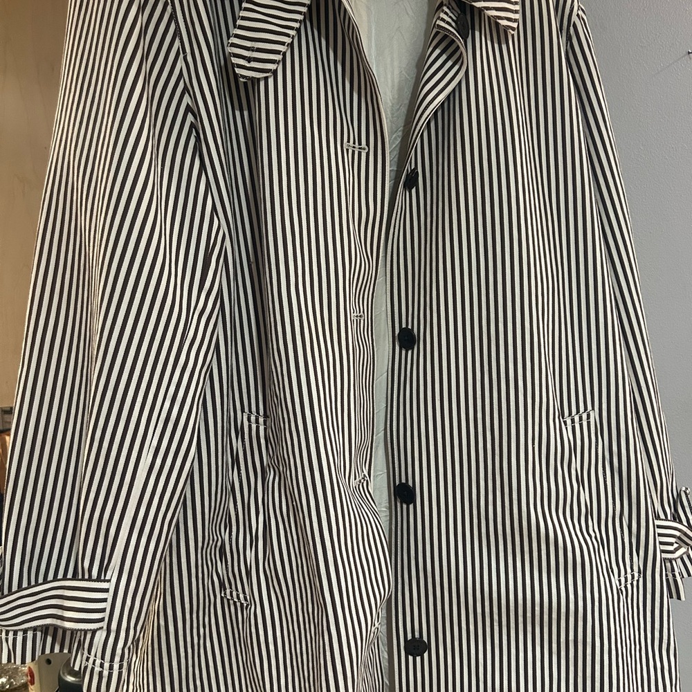 Ralph Lauren Brown and Cream Striped Jacket